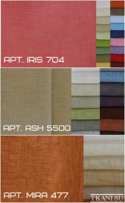 Mira 477, Ash 5500, Iris 704